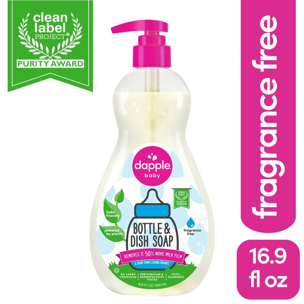 Dapple® Fragrance Free Bottle & Dish Soap