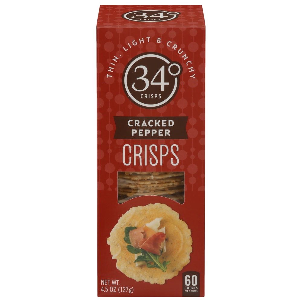 34 Degrees Cracked Pepper Crisps