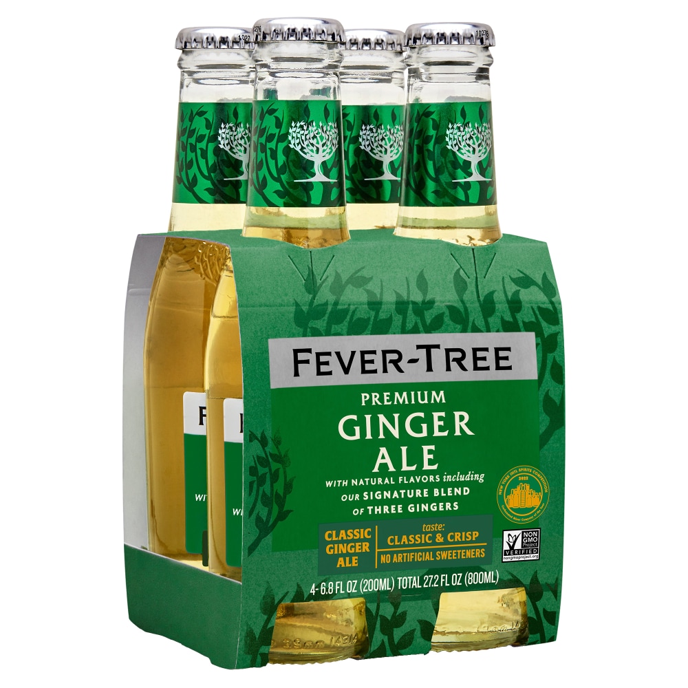 Fever-Tree Premium Ginger Ale 4x200ml