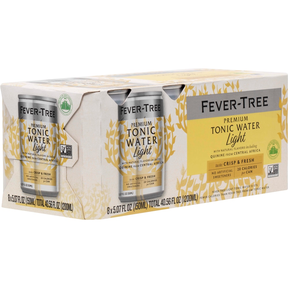 Fever-Tree Premium Tonic Water Light 8x150ml