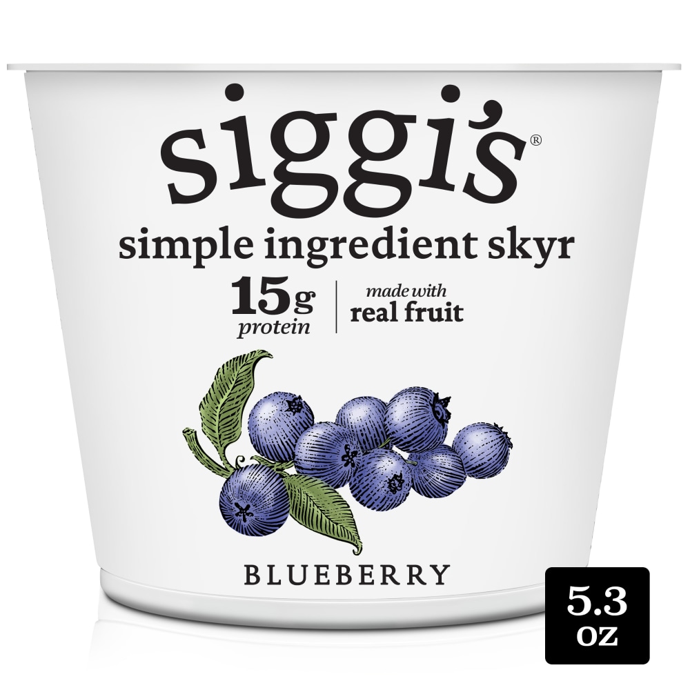 siggi’s Blueberry Icelandic-Style Lowfat Yogurt, 5.3 oz