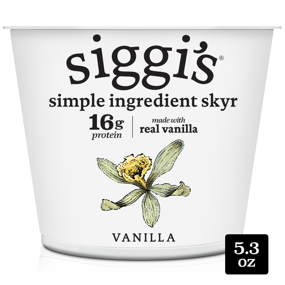siggi’s Vanilla Icelandic-Style Nonfat Yogurt, 5.3 oz