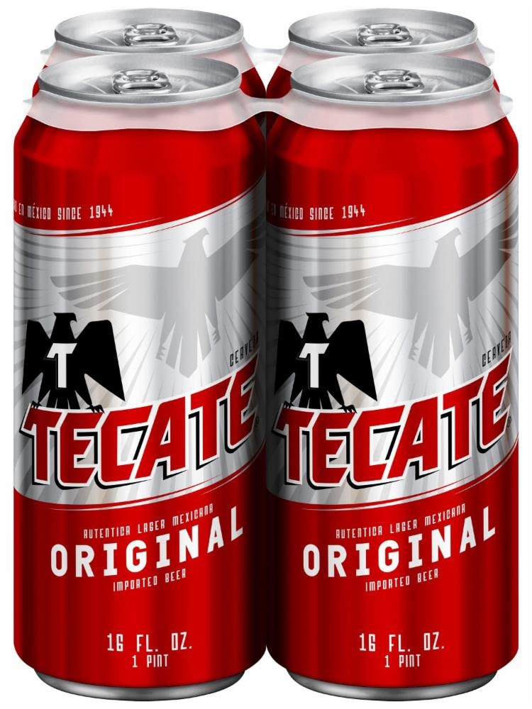 Tecate Original Mexican Lager Beer