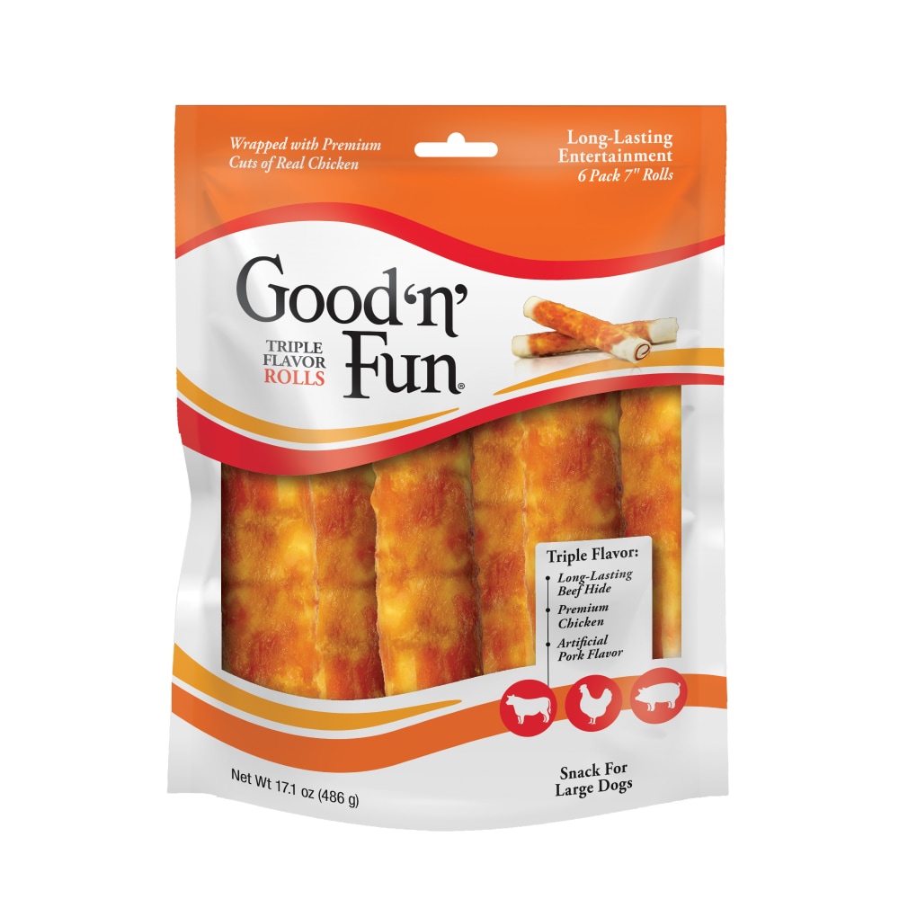 Good N Fun Triple Flavor Rolls