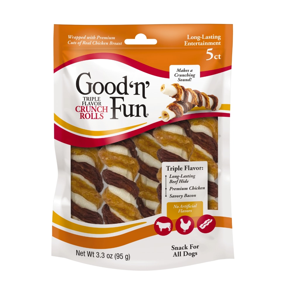 Good ‘n’ Fun® Triple Flavor Chrunch Rolls