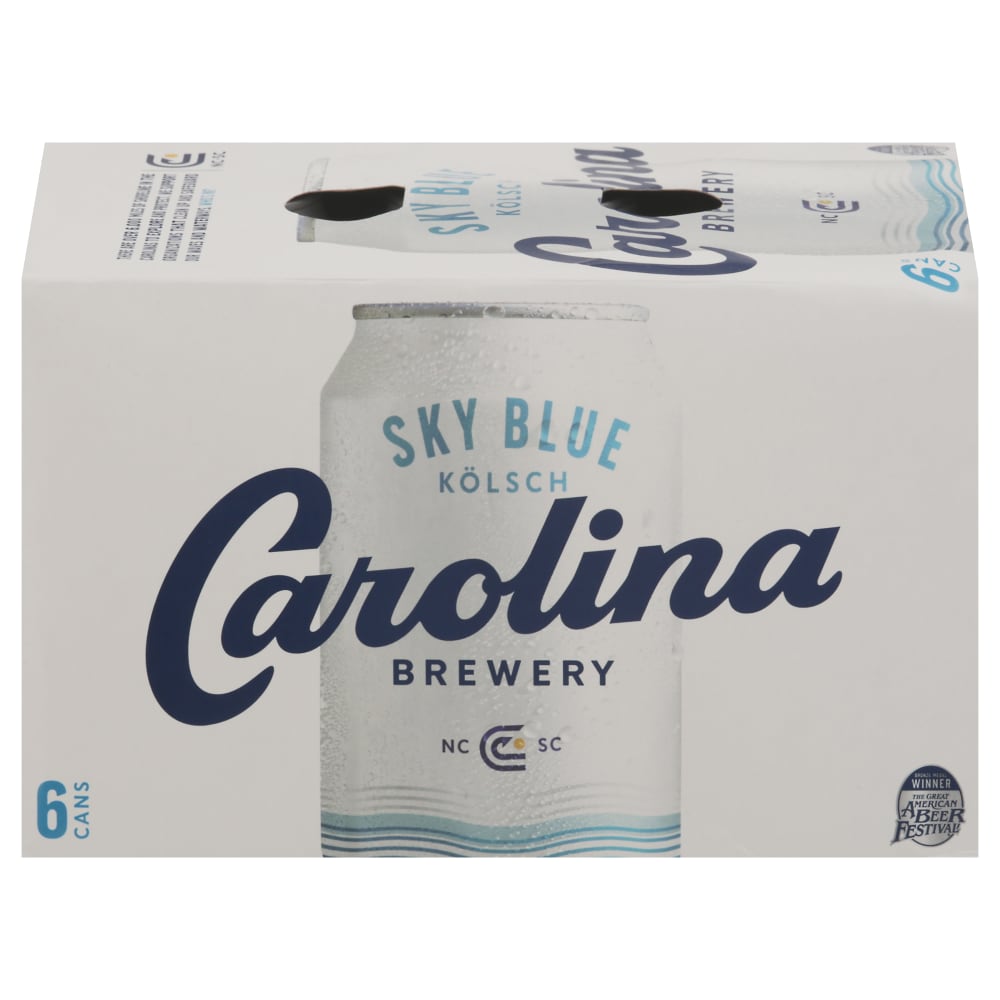 Carolina Brewery Sky Blue Kolsch Golden Ale Craft Beer