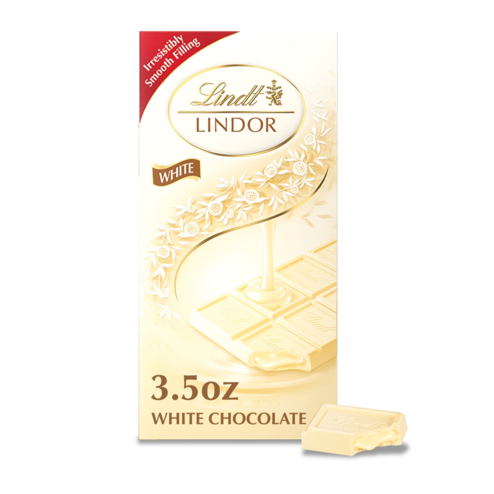 Lindt LINDOR White Chocolate Candy Truffle Bar
