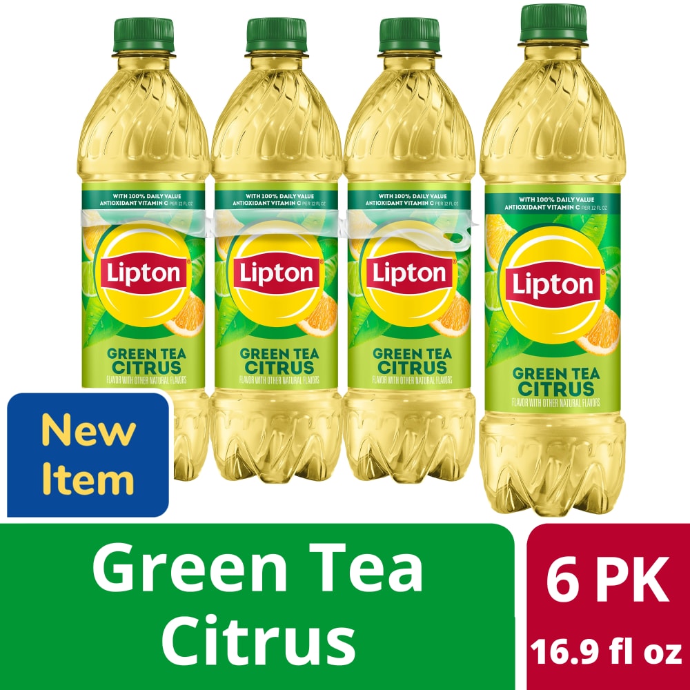 Lipton® Citrus Green Iced Tea Multipack Bottles