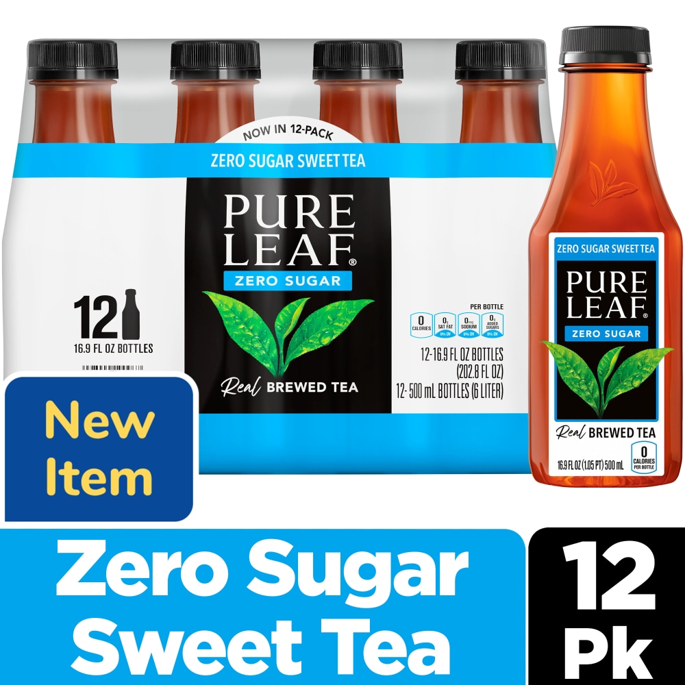 Pure Leaf Zero Sugar Real Brewed Iced Tea Sweet Tea