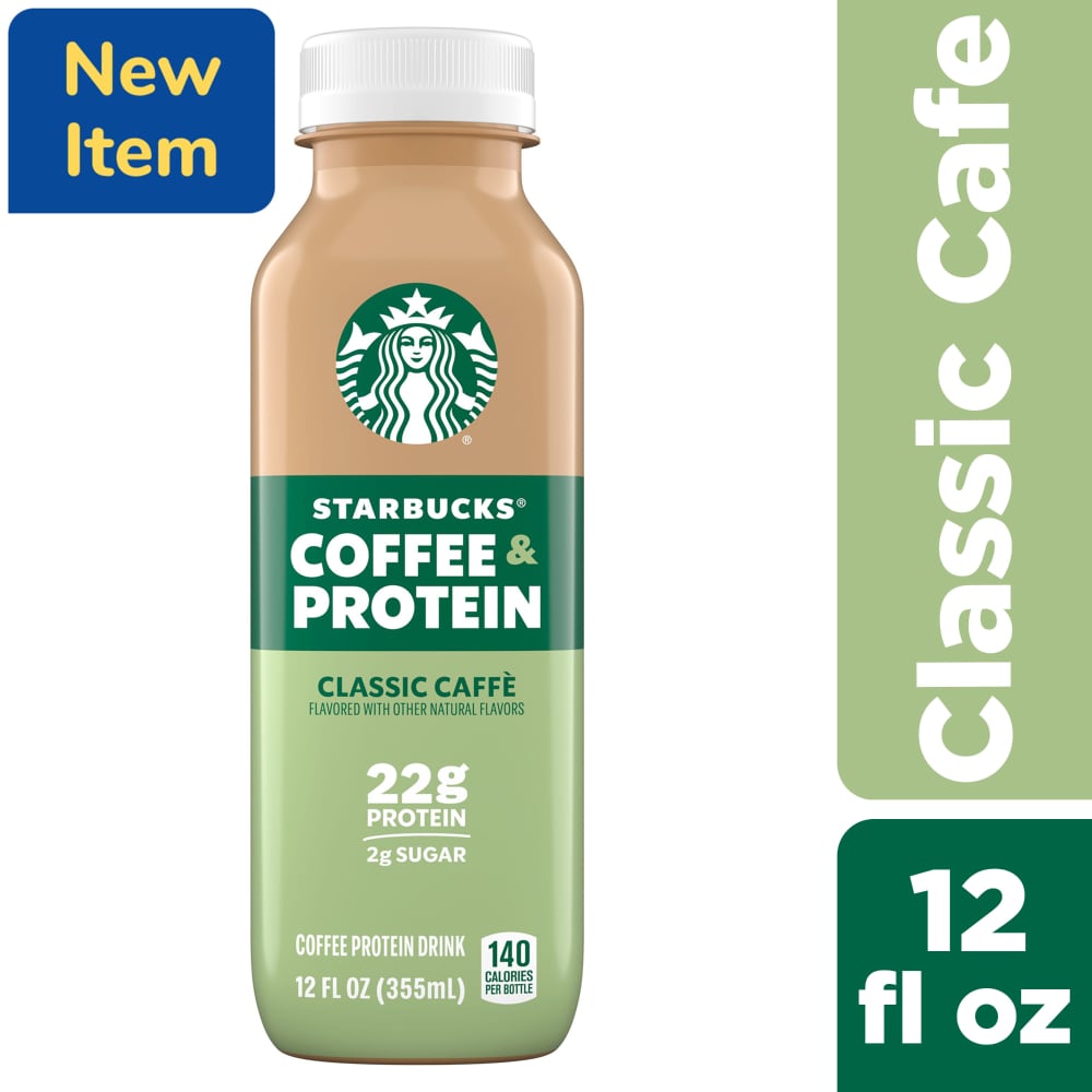 Starbucks® Coffee & Protein Classic Cafe Iced Coffee Bottle