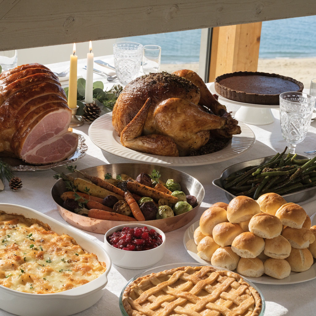 ***Gourmet Christmas Dinner — Serves 8***