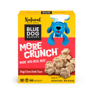 Blue Dog Bakery® More Crunch™ Beef Bone Broth Large Treats for Dogs