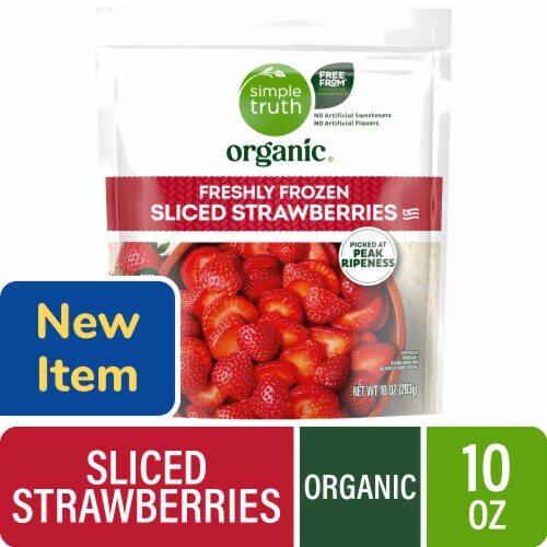 Simple Truth Organic® Frozen Sliced Strawberries Simple Truth Organic® Frozen Sliced Strawberries