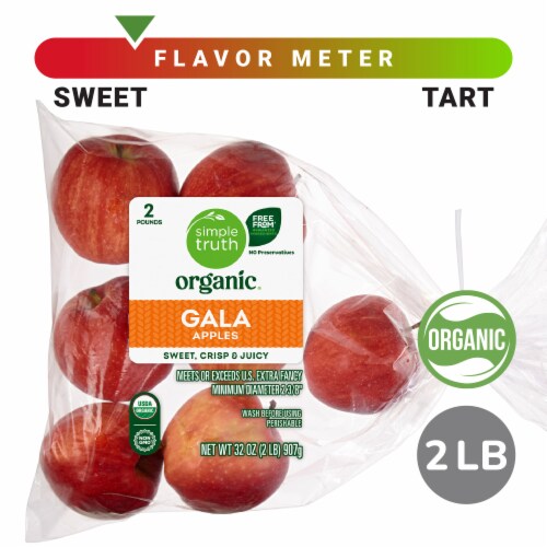 Simple Truth Organic® Gala Apples – 2 Pound Bag Simple Truth Organic® Gala Apples – 2 Pound Bag