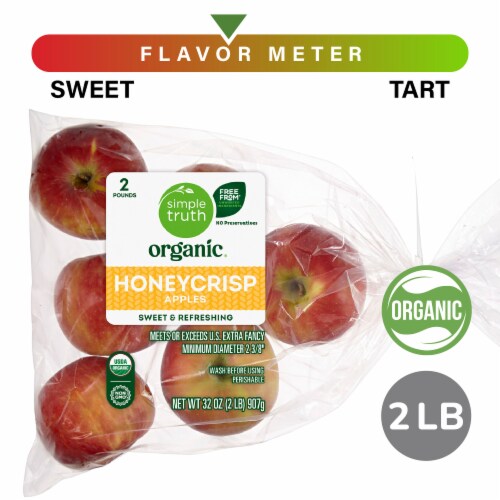 Simple Truth Organic® Honey Crisp Apples – 2 Pound Bag Simple Truth Organic® Honey Crisp Apples – 2 Pound Bag