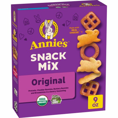 Annie’s Organic Assorted Crackers and Pretzels Snack Mix Annie’s Organic Assorted Crackers and Pretzels Snack Mix