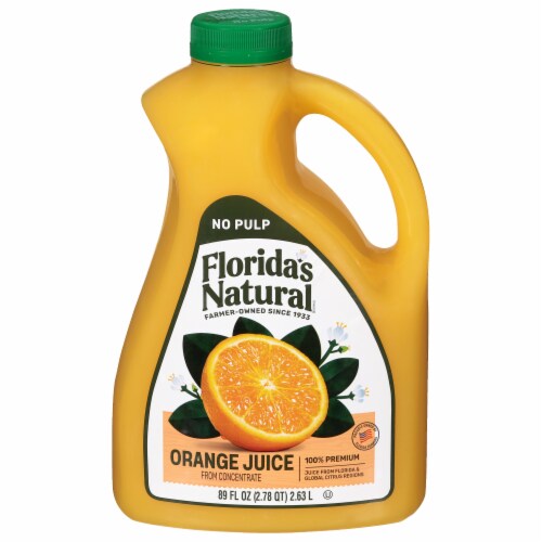 Florida’s Natural 100% No Pulp Orange Juice Florida’s Natural 100% No Pulp Orange Juice