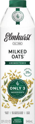 Elmhurst® Unsweetened Milked Oats™ Elmhurst® Unsweetened Milked Oats™
