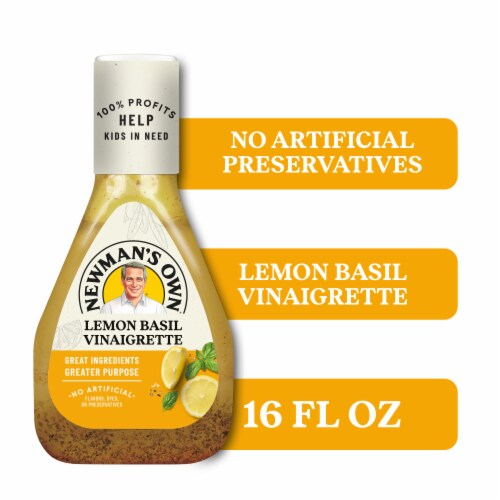 Newman’s Own Lemon Basil Vinaigrette Salad Dressing Newman’s Own Lemon Basil Vinaigrette Salad Dressing