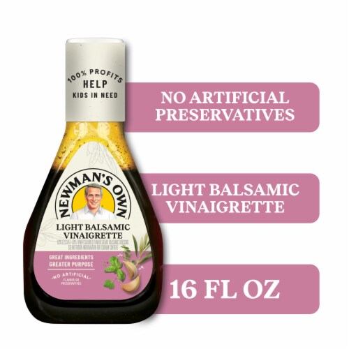 Newman’s Own Light Balsamic Vinaigrette Salad Dressing Newman’s Own Light Balsamic Vinaigrette Salad Dressing