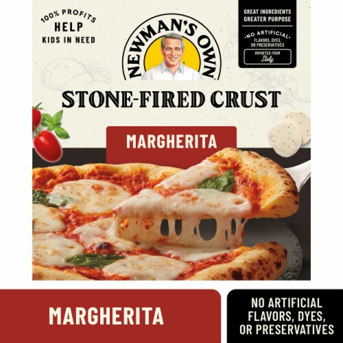 Newman’s Own Margherita Stone Fired Crust Frozen Pizza Newman’s Own Margherita Stone Fired Crust Frozen Pizza