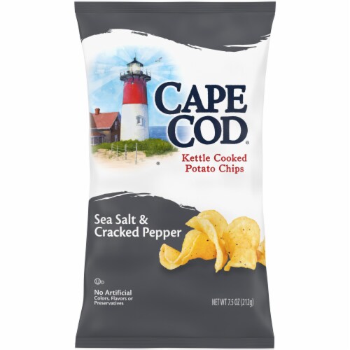 Cape Cod Sea Salt & Cracked Pepper Chips Cape Cod Sea Salt & Cracked Pepper Chips