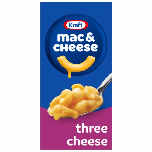 Kraft Three Cheese Mac N Cheese Macaroni and Cheese Dinner with Mini-Shell Pasta Kraft Three Cheese Mac N Cheese Macaroni and Cheese Dinner with Mini-Shell Pasta