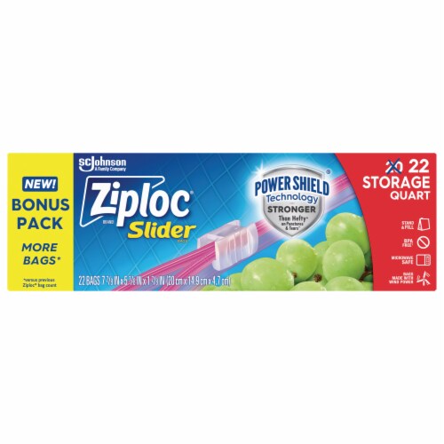 Ziploc® Slider Bags Ziploc® Slider Bags