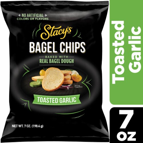 Stacy’s Bagel Chips Toasted Garlic No Artificial Colors or Flavors Stacy’s Bagel Chips Toasted Garlic No Artificial Colors or Flavors