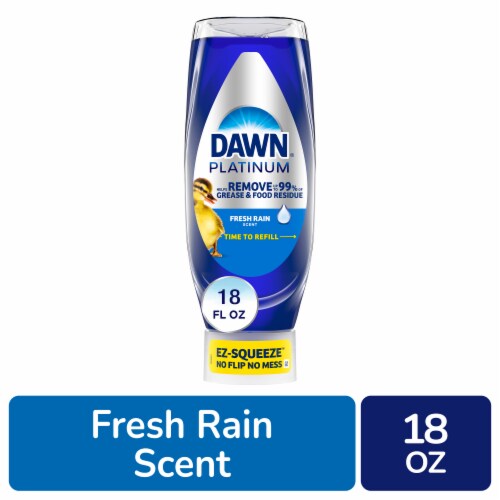 Dawn Platinum Fresh Rain Scent EZ-Squeeze Liquid Dish Soap Dawn Platinum Fresh Rain Scent EZ-Squeeze Liquid Dish Soap