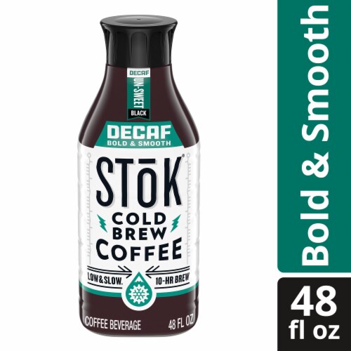 SToK Bold & Smooth Unsweetened Decaf Cold Brew Coffee Bottle SToK Bold & Smooth Unsweetened Decaf Cold Brew Coffee Bottle