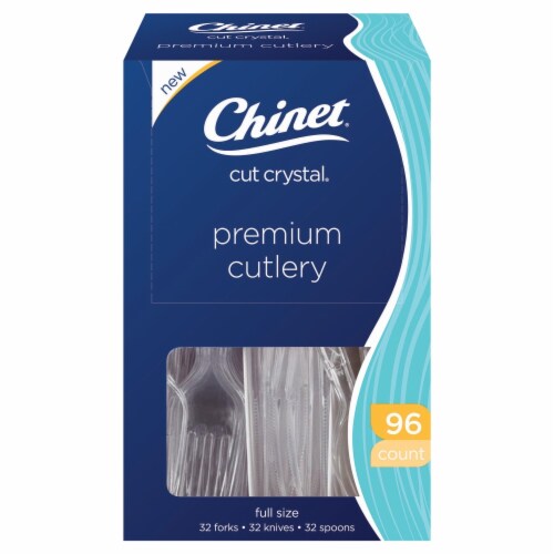 Chinet® Cut Crystal Premium Cutlery Chinet® Cut Crystal Premium Cutlery