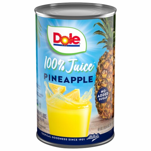 Dole® 100% Pineapple Juice with Vitamin C Can Dole® 100% Pineapple Juice with Vitamin C Can