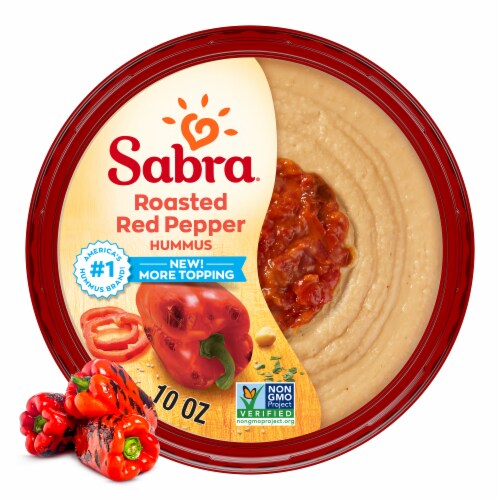 Sabra Roasted Red Pepper Hummus Sabra Roasted Red Pepper Hummus