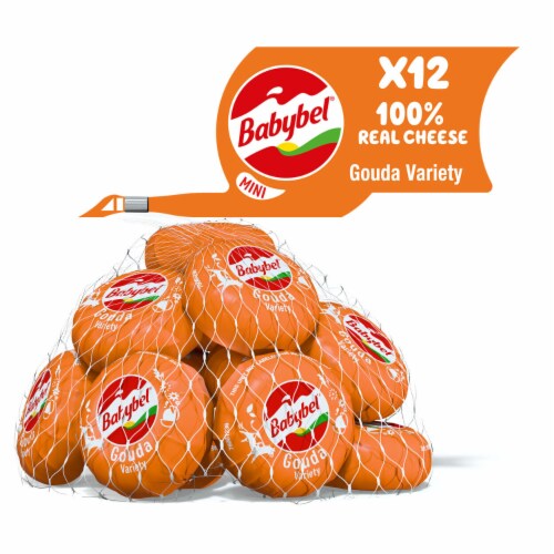 Mini Babybel® Gouda Snack Cheese, 12 Pack (8.5 oz) Mini Babybel® Gouda Snack Cheese, 12 Pack (8.5 oz)