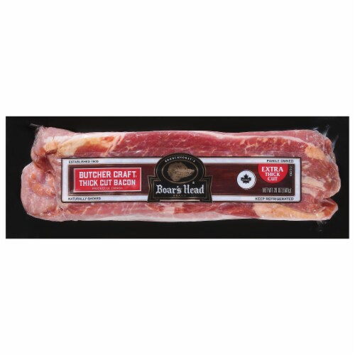 Boar’s Head Butcher Craft Extra Thick Cut Bacon Boar’s Head Butcher Craft Extra Thick Cut Bacon