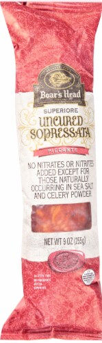 Boar’s Head Superiore Uncured Sopressata Dry Sausage Piccante Boar’s Head Superiore Uncured Sopressata Dry Sausage Piccante