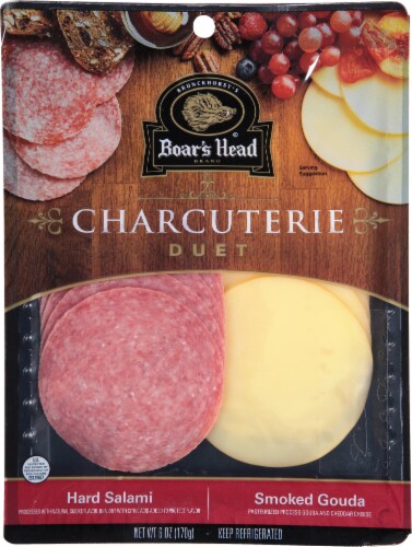 Boar’s Head Charcuterie Duet: Hard Salami & Smoked Gouda Boar’s Head Charcuterie Duet: Hard Salami & Smoked Gouda