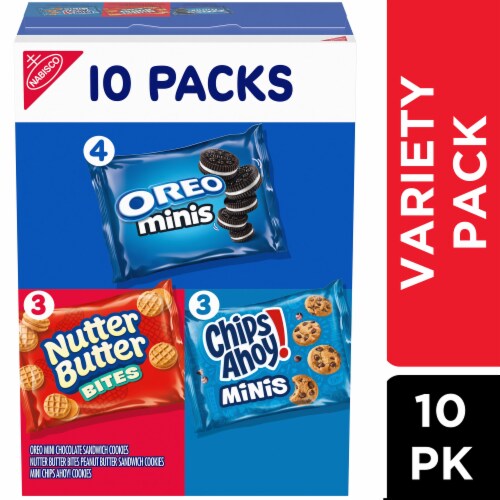 OREO Mini Nutter Butter Bites CHIPS AHOY! Mini Cookies Variety Pack OREO Mini Nutter Butter Bites CHIPS AHOY! Mini Cookies Variety Pack