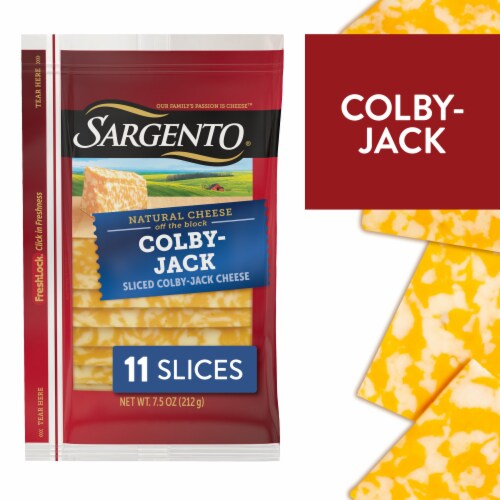 Sargento® Colby-Jack Sliced Cheese Sargento® Colby-Jack Sliced Cheese