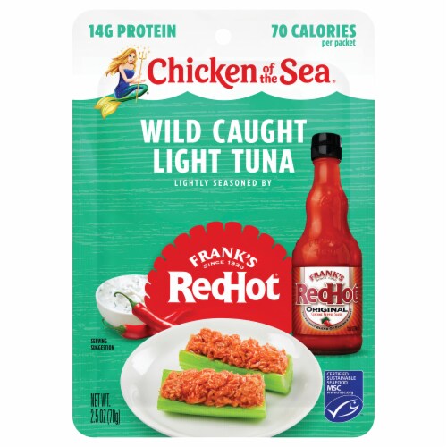 Chicken of the Sea® with Frank’s Red Hot® Light Tuna Packet Chicken of the Sea® with Frank’s Red Hot® Light Tuna Packet