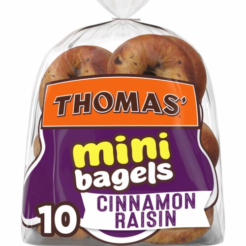 Thomas’ Cinnamon Raisin Mini Mini Bagels Thomas’ Cinnamon Raisin Mini Mini Bagels