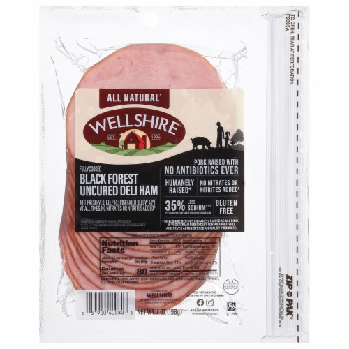 Wellshire® Uncured Black Forest Ham Wellshire® Uncured Black Forest Ham