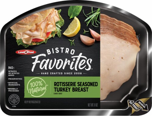 Land O’ Frost® Bistro Favorites™ Rotisserie Seasoned Turkey Breast Land O’ Frost® Bistro Favorites™ Rotisserie Seasoned Turkey Breast