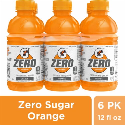 Gatorade® Zero Sugar Orange Sports Drink Multipack Bottles Gatorade® Zero Sugar Orange Sports Drink Multipack Bottles