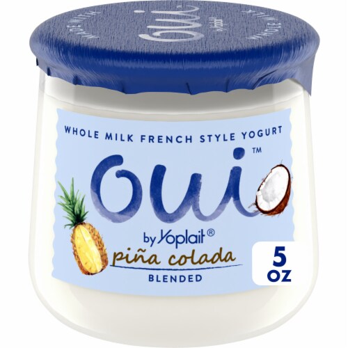 Oui™ by Yoplait™ Pina Colada Whole Milk French Style Yogurt Oui™ by Yoplait™ Pina Colada Whole Milk French Style Yogurt