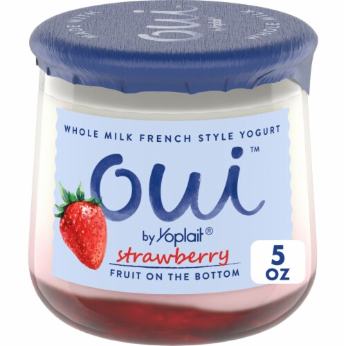 Oui™ by Yoplait™ Strawberry Whole Milk French Style Yogurt Jar Oui™ by Yoplait™ Strawberry Whole Milk French Style Yogurt Jar