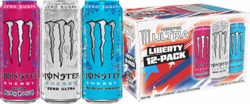 Monster® Zero Sugar Ultra Energy Drink Variety Pack Cans Monster® Zero Sugar Ultra Energy Drink Variety Pack Cans