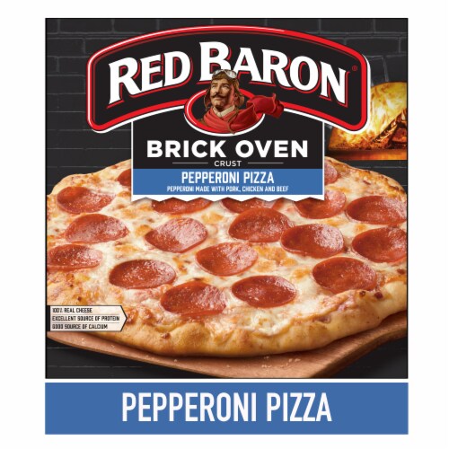 Red Baron Pepperoni Brick Oven Frozen Pizza Red Baron Pepperoni Brick Oven Frozen Pizza