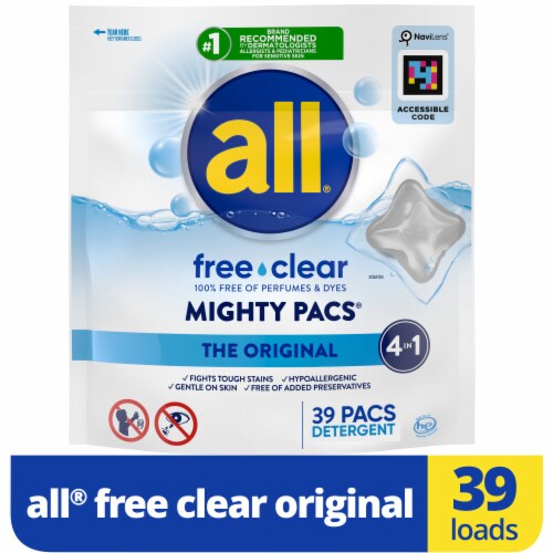 all Free Clear Mighty Pacs for Sensitive Skin Unscented and Dye Free Laundry Detergent all Free Clear Mighty Pacs for Sensitive Skin Unscented and Dye Free Laundry Detergent